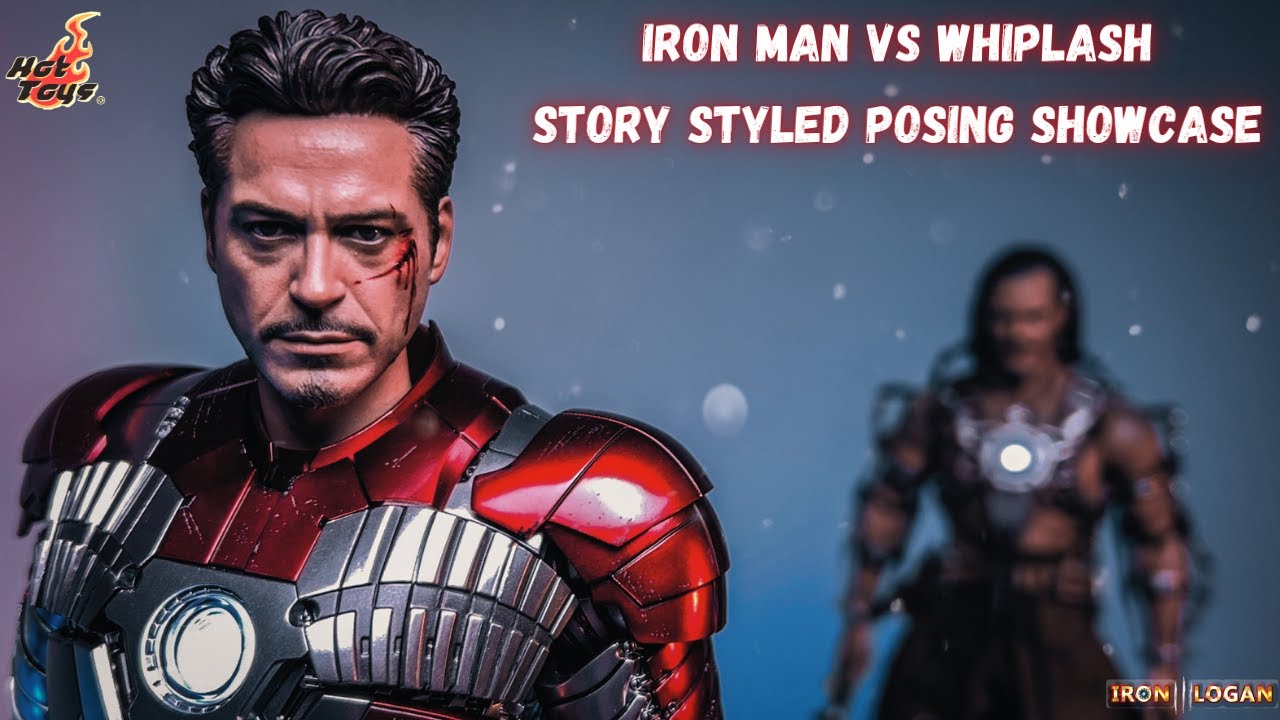 Hot Toys Iron Man VS Whiplash Story Styled Posing Showcase