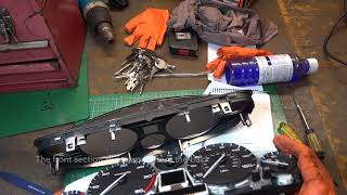 Peugeot 607 Instrument cluster bulb replacement