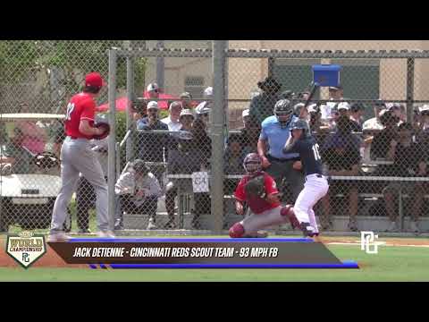 Watch TOP pitching velocities from Day 1 of @PerfectGameUSA WWBA Jupiter ‘23 tourney! #Skillshow