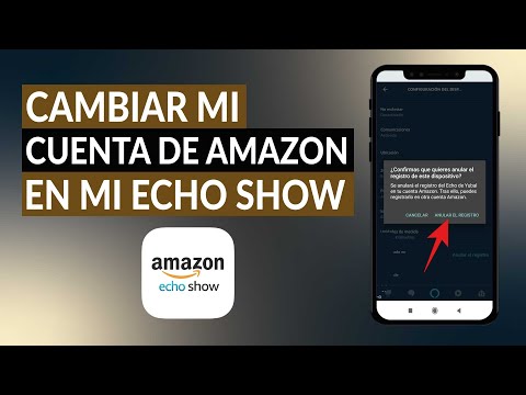 Cómo cambiar mi cuenta de AMAZON en mi Echo Show - Paso a paso
