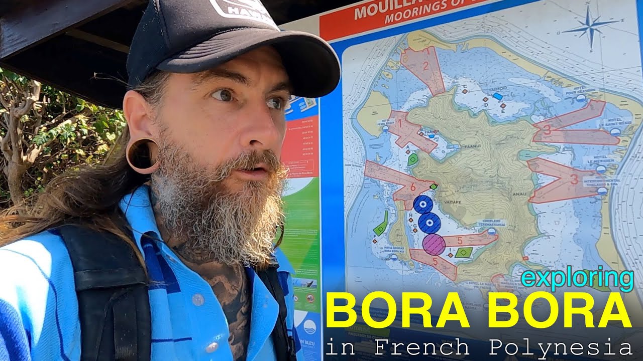 Exploring Bora Bora by Sailboat in French Polynesia