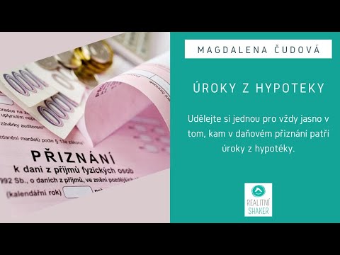 Video: Jsou splátky hypotéky daňově uznatelné?