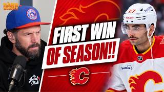 The Calgary Flames FINALLY Won A Game 🔥 | FN Barn Burner