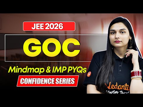 GOC - Mindmap + PYQs | JEE Mains 2026 | Confidence Series | Shilpi Mam