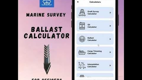 Ballast Calculator