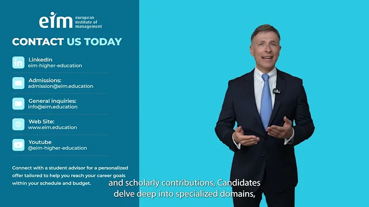 President's Vlog about doctoral studies and career advancement