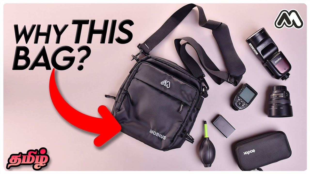 The BEST Camera Sling Bag on a budget?! MOBIUS VERSATILE BAG தமிழ்