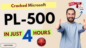 Cracked PL-500 Exam in 4 Hours | Microsoft Power Automate RPA Developer | Free PDF | Complete Guide!