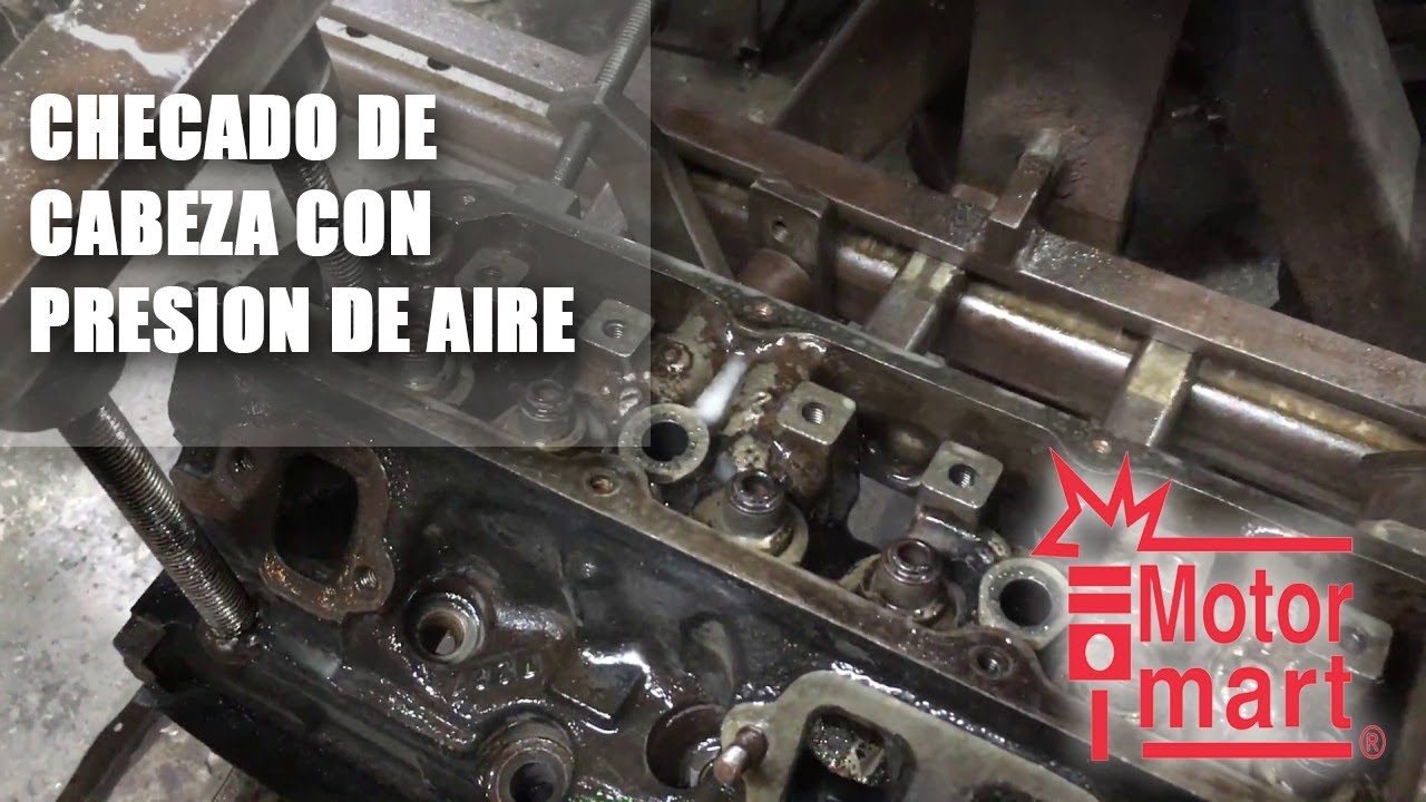 CHECADO DE CABEZA CON PRESION DE AIRE | MOTORMART