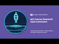 Nci cancer research data commons  harmonizing research  data science for better clinical outcomes