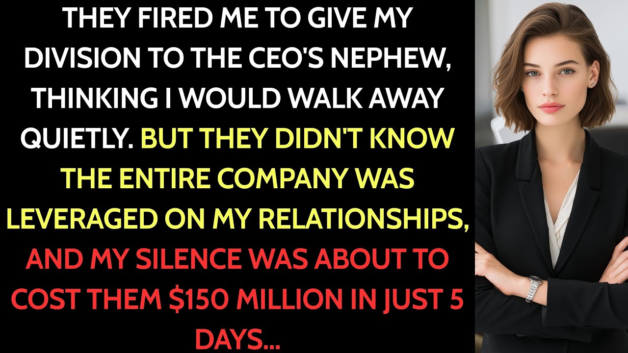CEO Gave My Division To His Nephew; What I Did Next Shocked Them.