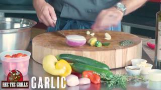 Delicious Grilled Red Snapper with Mediterrean Vegetables Recipe • REC TEC Greg