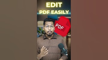 How To Edit PDF Easily👍 #tech #pdf #edit