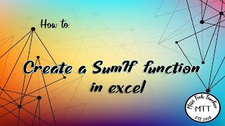 IGCSE ICT (0417) using SUMIF function in spreadsheets (Excel)
