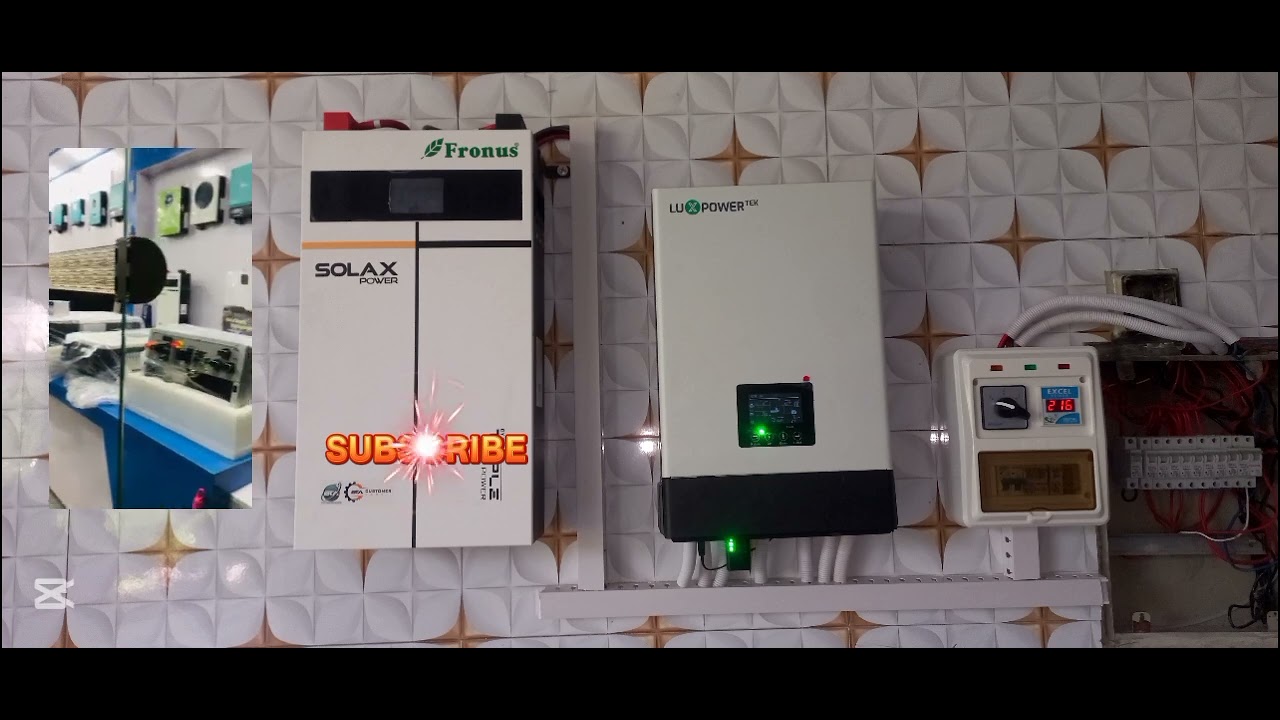 Solax lithium battery Ld51 installed with Luxpower tek Ip20