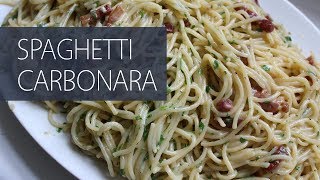 How To Make Spaghetti Carbonara Rachael Ray Recipe Youtube