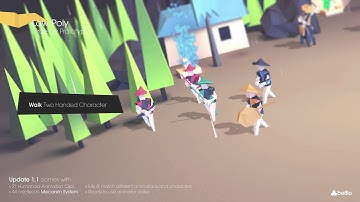 Low Poly Strategy Prototyper - Mecanim Character Animations - Asset Store