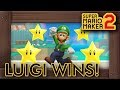 Super Mario Maker 2 - Luigi Wins by Doing Absolutely Nothing