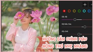 Gentle Pink Adjustment Direction For Lotus Model | parkmine photo screenshot 3