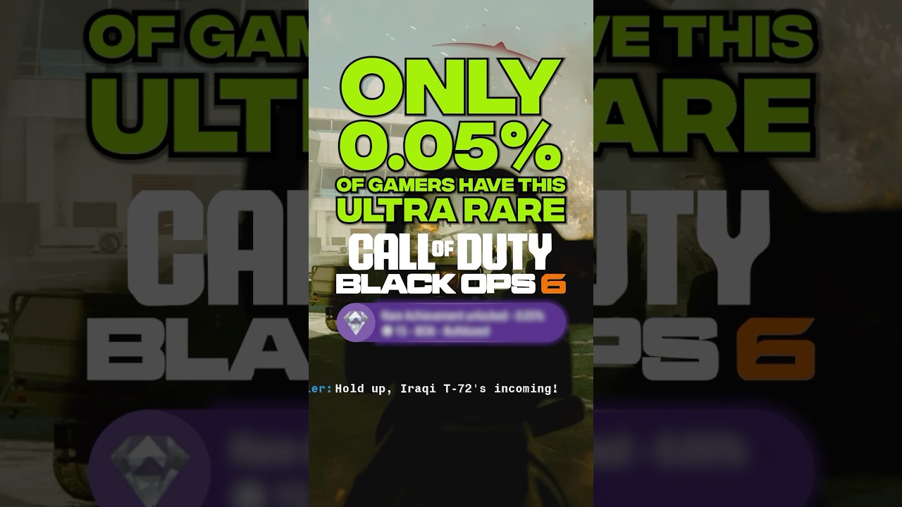 ONLY 0.05% of Call of Duty: Black Ops 6 Gamers Have This ULTRA RARE Achievement