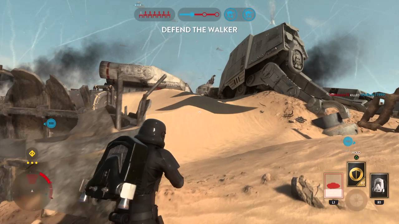 A black storm troopah