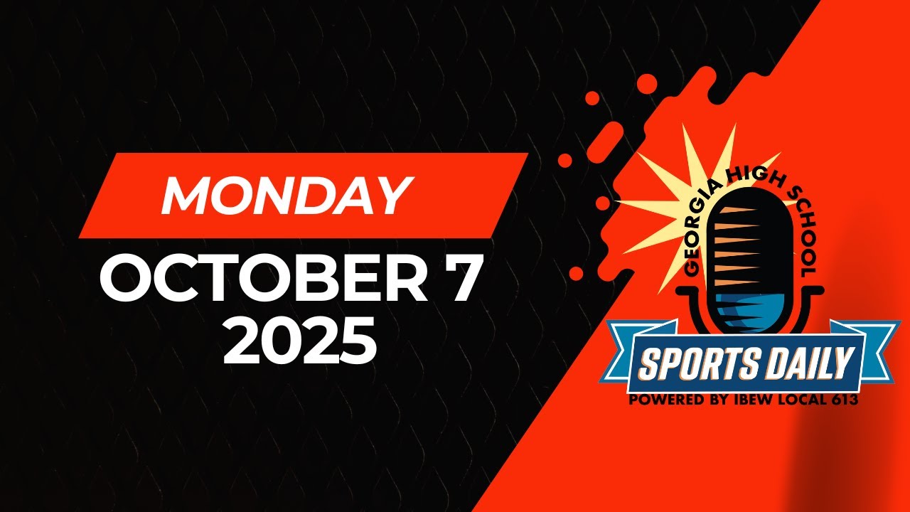 Ежедневный спортивный журнал старших школ Джорджии: 7 октября 2025 г.