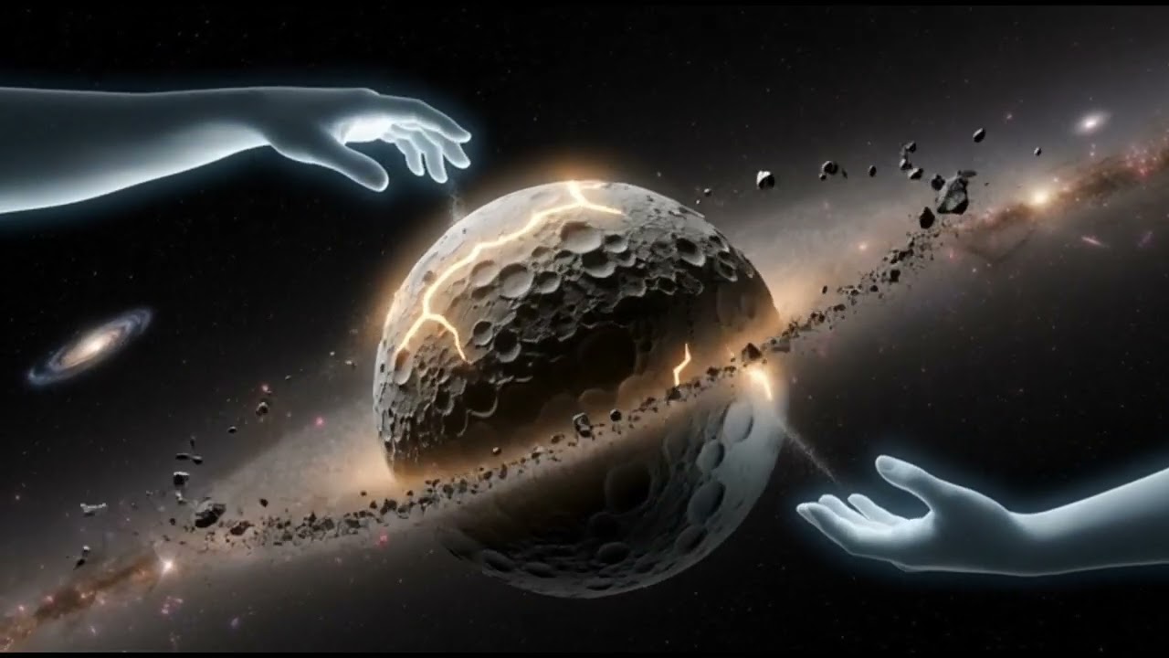 When Earth Collided… The Moon Was Born | Cinematic Space ASMR