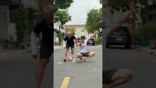 Trying to Be Slick | MUSCLE MAN | #namphuong #muscleman #funny #shorts #hero #kindness