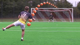 Лучшие штрафные удары - freekickerz vs Живой Футбол