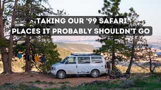 Overlanding Hells Backbone - Utah Vanlife