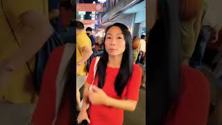 Most Beautiful Woman In Bangkoks Chinatown Packed Nightlife On Chinese New Years 2023