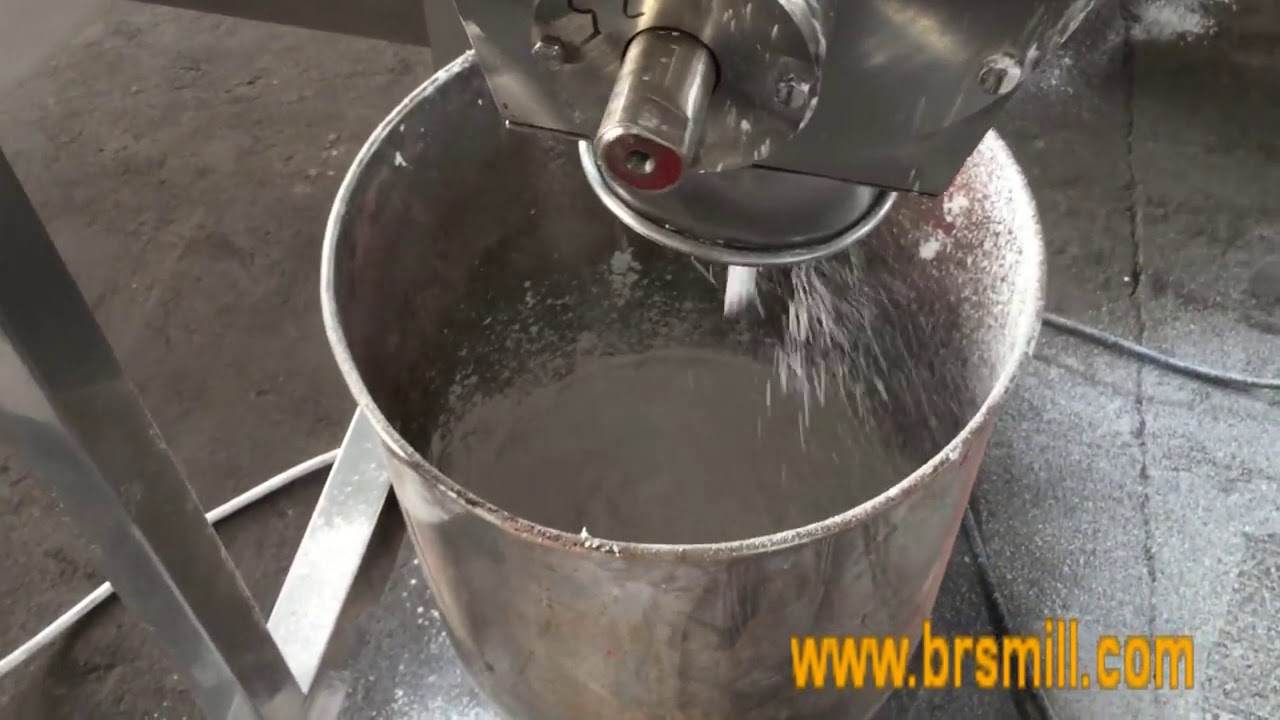 Icing sugar micro mill machine YouTube
