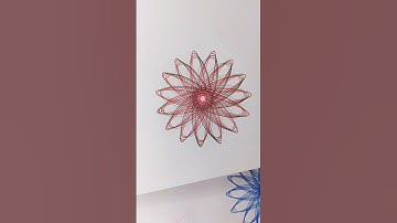 Spirograph art / asmr video #art #spirograph #satisfying