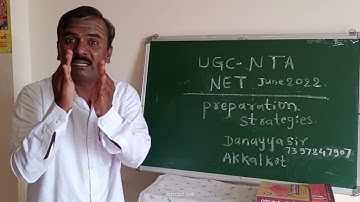 NET KSET Preparation In Kannada.. Guidance by Danayya Sir video 1