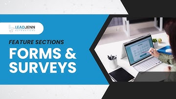 LeadJenn Automations Animations Forms and Surveys