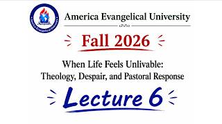 Download Lagu AEU Fall 2026: Lec 6 -  When Life Feels Unlivable Video