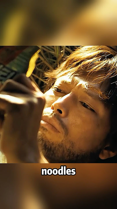 For a bowl of fried noodles, a man did this on a deserted island#movie #shorts