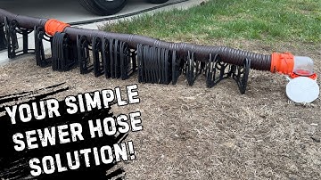 Camco Sidewinder rioolslangondersteuning review | Schonere en eenvoudigere installatie van een ca...