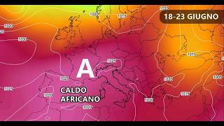 Passione Meteo . GEFS ENSEMBLE : refrigerio dopo due settimane caldo afoso si attende inizio luglio.