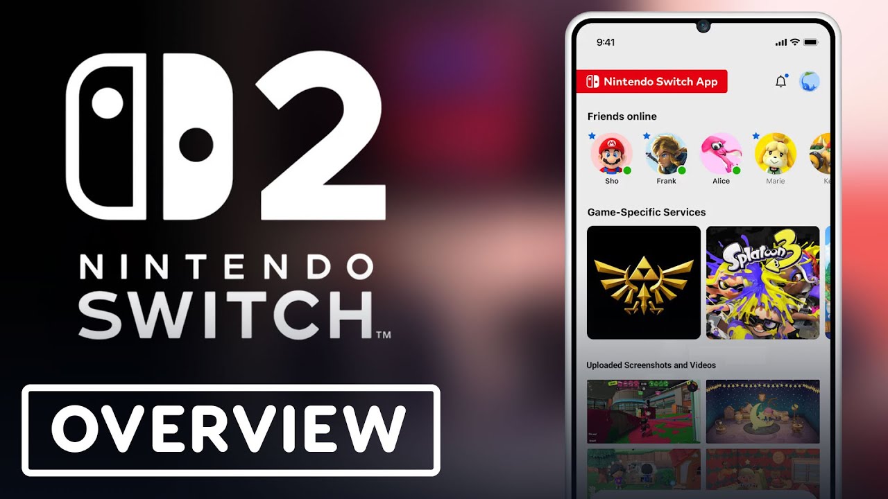 Nintendo Switch App Features Overview - Nintendo Treehouse Live - YouTube