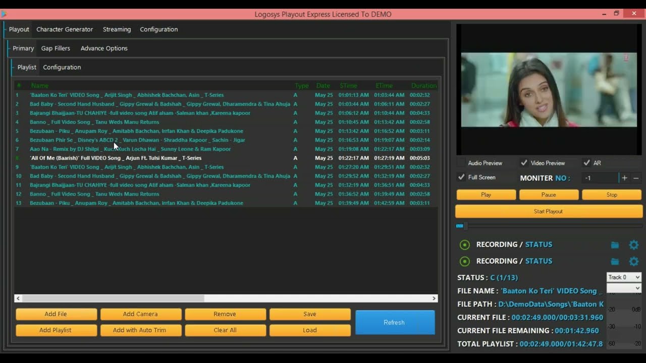 Logosys playout software overview - English