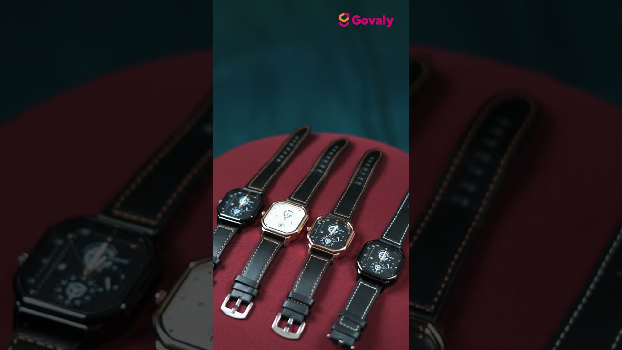 Discover the newest Luminous Quartz Watch collection, exclusively on the Govaly App.