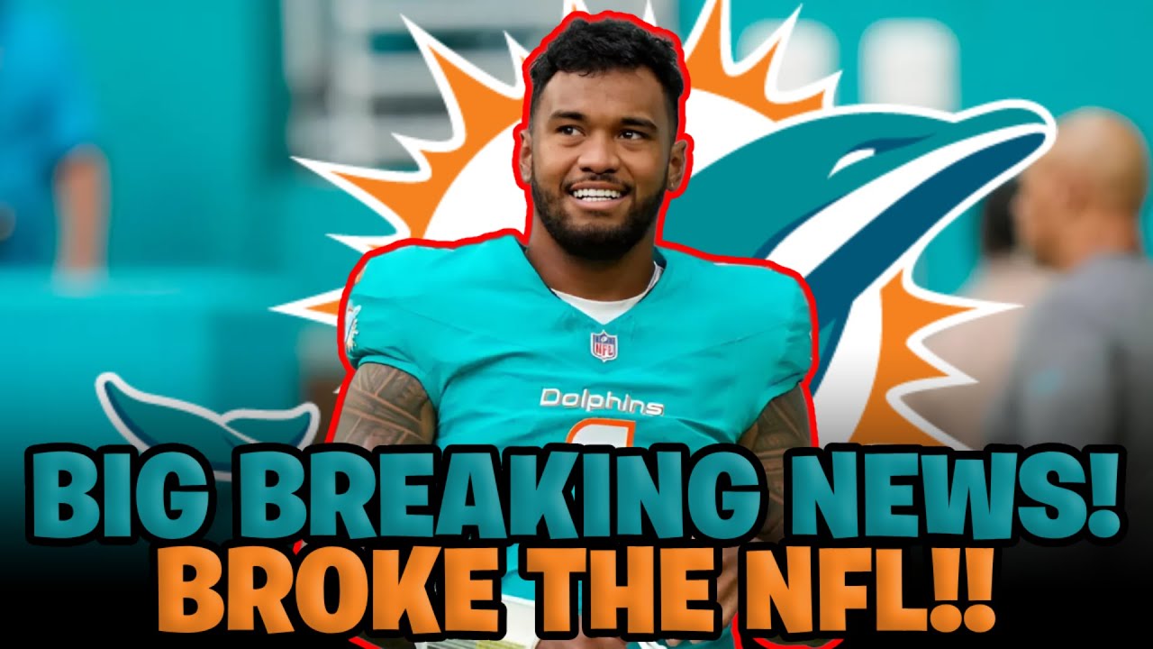 🏈⚠️ [IT'S AN URGENT UPDATE!!] FROM MIAMI NOW!! BIG BOMBSHELL!! TAKE A ...