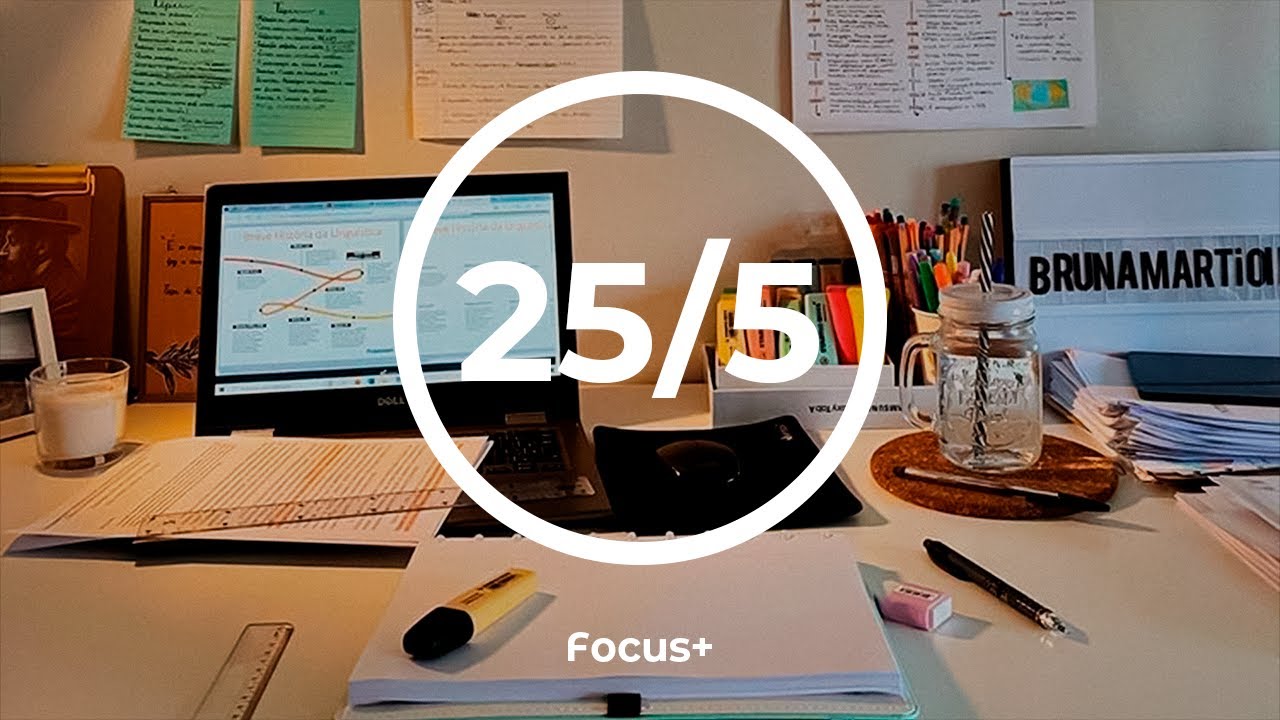 2 Hour Study With Me | 25/5 Pomodoro Timer | Lofi Music For Effective ...