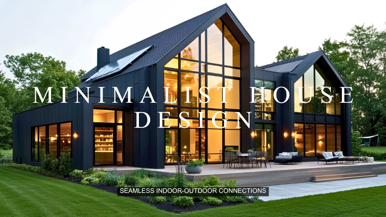 10 Minimalist Home Design Ideas with Seamless Interior and Exterior ...