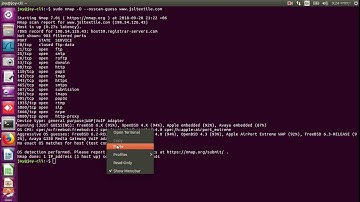 NMAP Install,Configure & Use in Linux Ubuntu 16.04 LTS