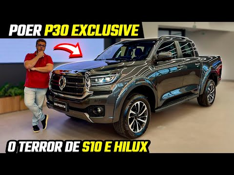 GWM Poer P30 EXCLUSIVE 2026: A Picape que desafia Chevrolet e Toyota!