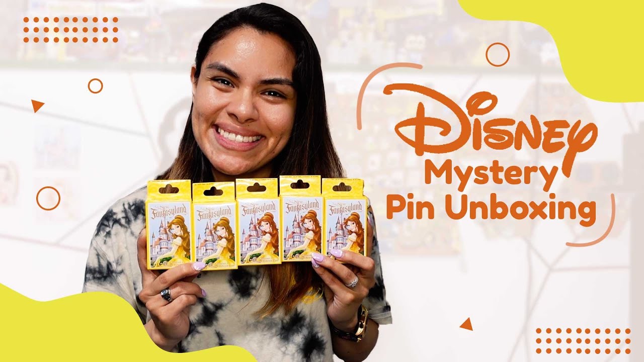 Beauty and The Beast Fantasyland Mystery Pin Unboxing