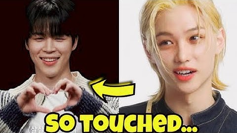 STRAY KIDS Felix Reaction to BTS Jimin