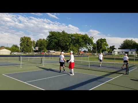 Game 2 Ken Curry/Ted Cummings vs Grant Harris/Chuck Hamaker-Teals Club 509 Pickleball